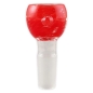 Preview: Boost Bongkopf Rot 14.5 Schliff Kelch Glaskopf 1